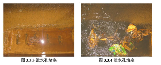 公路排水孔堵塞